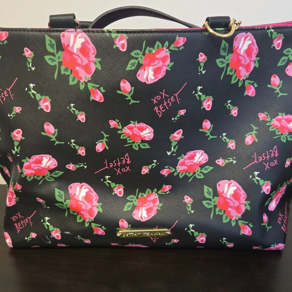 Betsey Johnson Floral tote - Picture 1 of 3